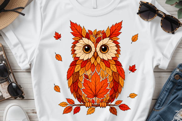 Download Autumn Owl PNG, Fall Sublimation Design - Fall sublimation Collection